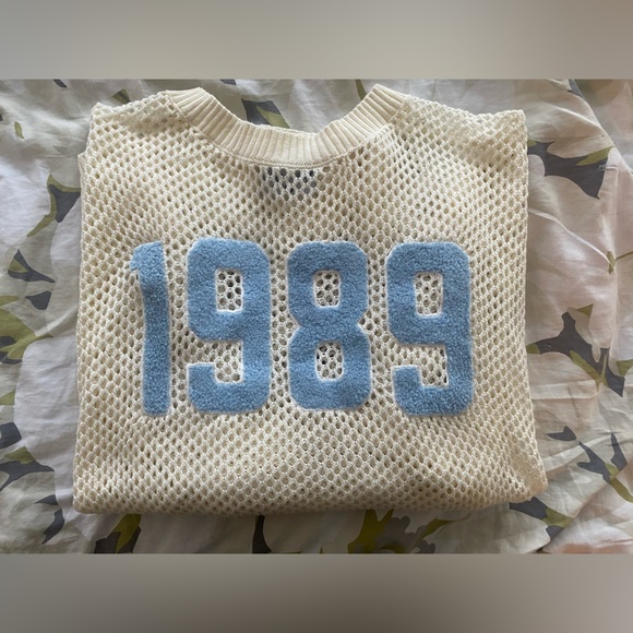 Taylor Swift Sweaters - Taylor Swift 1989 Summer Collection mesh top